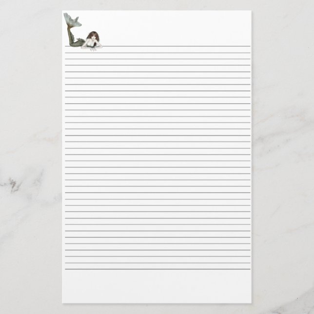 Topazia Lined Stationery Briefpapier (Vorderseite)