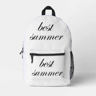 TOPDesign Initial Leinwand Beach Bag Mit Monogramm Bedruckter Rucksack