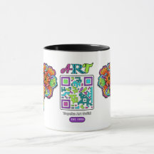Topeka Art Guild QR Code Mug