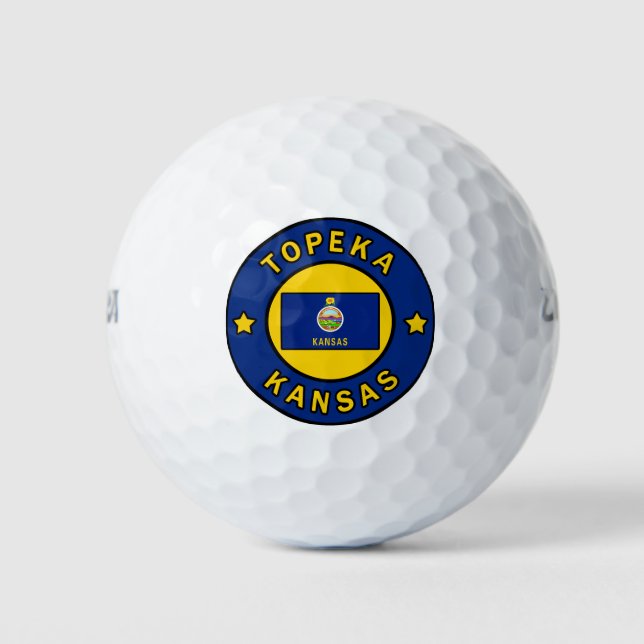 Topeka Kansas Golfball (Vorderseite)