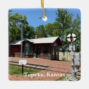 Topeka Kansas Keramikornament