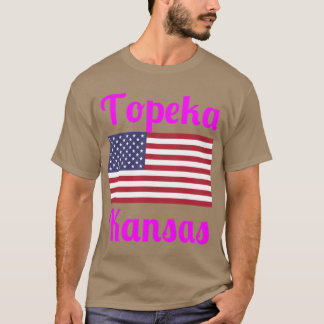Topeka Kansas Stylische Drucke T-Shirt