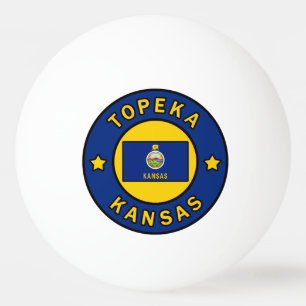Topeka Kansas Tischtennisball