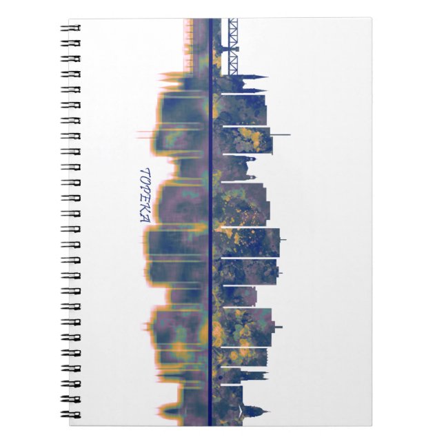 Topeka Skyline Notizblock (Vorderseite)