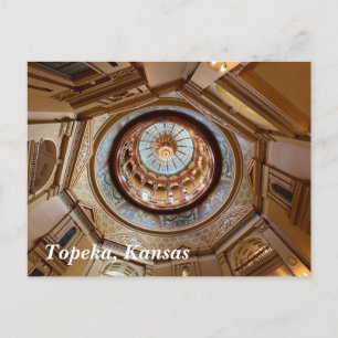 Topeka Staat Hauptstadt Postkarte