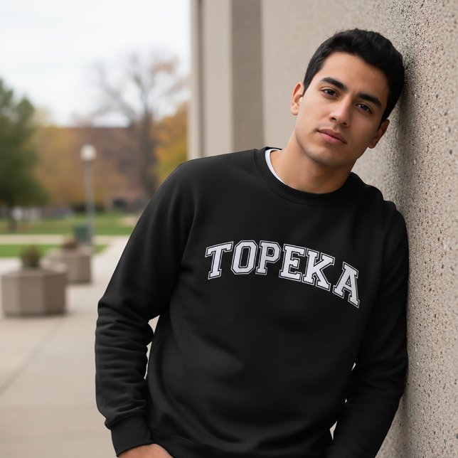 TOPEKA Universitäts-Stil Pullover Amerika College (Von Creator hochgeladen)