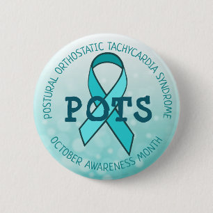 Topf-Bewusstseins-Monats-Band Button
