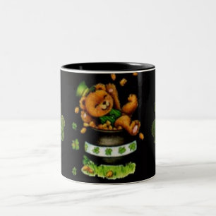 Topf des Bären Zweifarbige Tasse