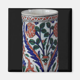 Topf mit einer Blumendekoration, Iznik Magnet