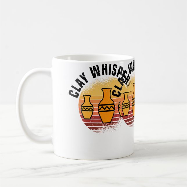 Töpfer - Keramik Kunsthandwerk Kaffeetasse (Links)