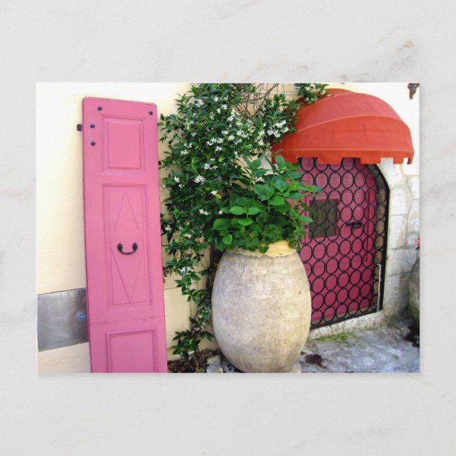 Töpferei in La Turbie Postkarte (Vorderseite)