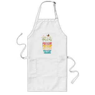 Töpfergeschenk, Töpferei Lover, Gärtner Geschenk, Lange Schürze