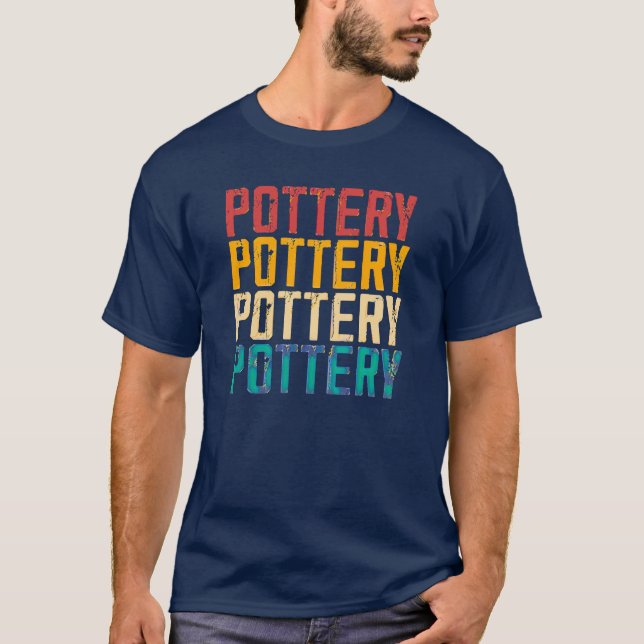 Töpfergeschenk, Töpferei Lover, Gärtner Geschenk,  T-Shirt (Vorderseite)