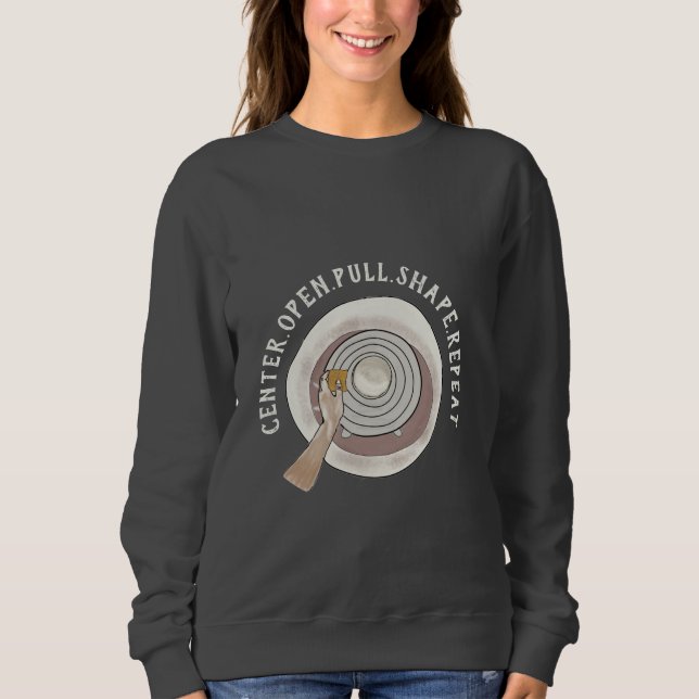 Töpferpullover Sweatshirt (Vorderseite)