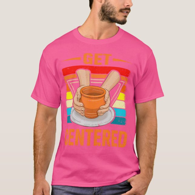 Töpferscheibe Keramik Töpferei Für Frauen Zentrier T-Shirt (Vorderseite)