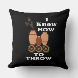 Töpferton-Keramiken Kissen