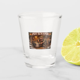 Topfkratzer Isländischer Yule Lad  Schnapsglas