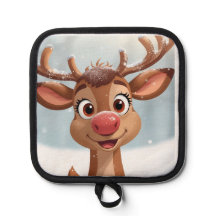 Topflappen mit Weihnachtsdesign