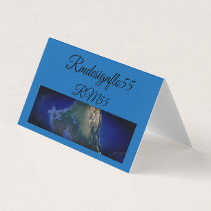 TOPFlow Premium Worldmap Business Card Visitenkarten