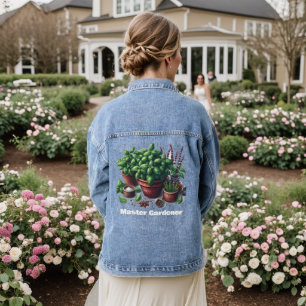 Topfpflanzen für Kräuter Master Gardener  Jeansjacke