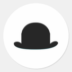 Tophat Runder Aufkleber
