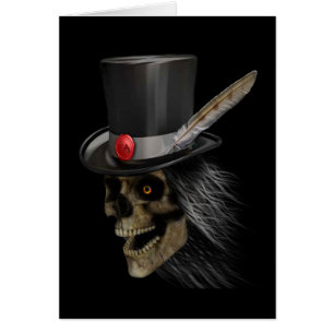 tophat skully Card