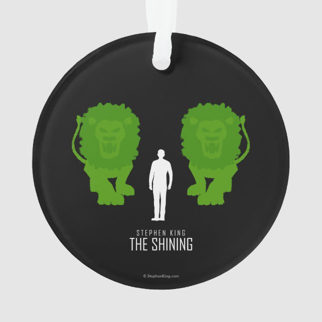 Topiary-Löwen Ornament (Rückseite)