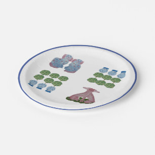 Topiary Staffordshire Hund Ginger Jar Pappteller