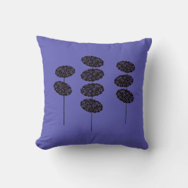 Topiary Trees Throw Pillow Kissen