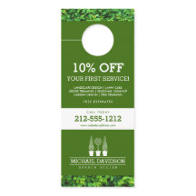 Topiary Trio Gardener Landscaping Green/White