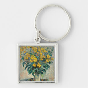 Topinambur-Blumen, 1880 (Öl auf Leinwand) Schlüsselanhänger