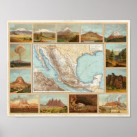 Topografie Mexikos