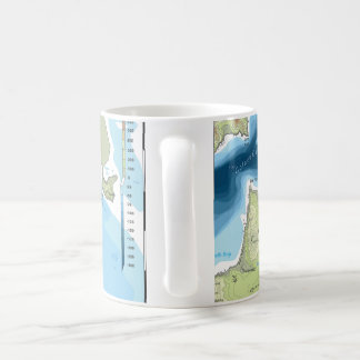 Topografische Tasse San Francisco - Nord