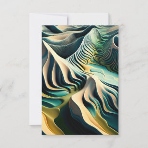 Topographic Currents Dankeskarte