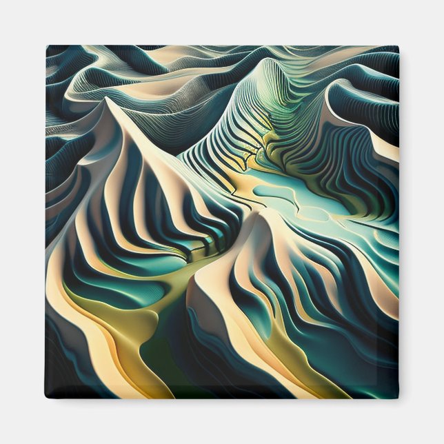 Topographic Currents Magnet (Vorne)