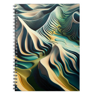 Topographic Currents Notizblock