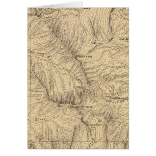 Topographie TruckeeDonner Pass Region, Kalifornien