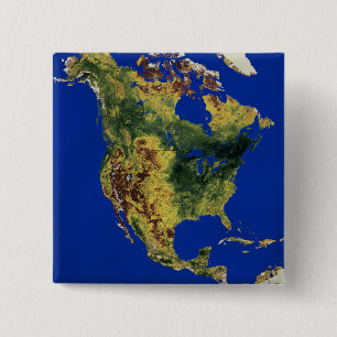 Topographische Ansicht des Nordens und des Button