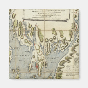 Topographische Übersicht über die Bucht von Narr Magnet