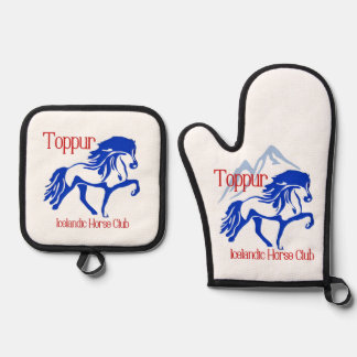 Toppur Ofenhandschuh & Topflappen-Set
