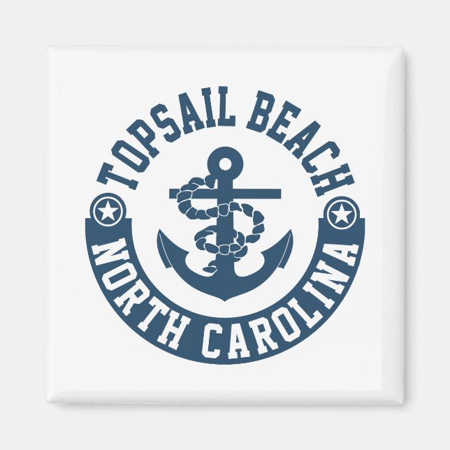 Topsail Beach Magnet (Vorne)