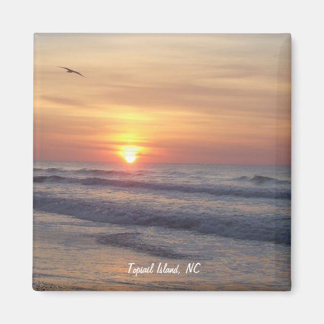Topsail Island NC Magnet (Vorne)