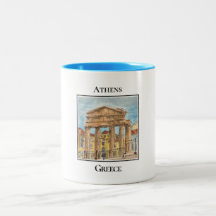 Tor Athena Archegetis, Athen, Griechenland Zweifarbige Tasse