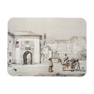Tor der Rebe (Puerta Del Vino), 'von den Skizzen Magnet