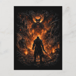Tor des Infernos Postkarte
