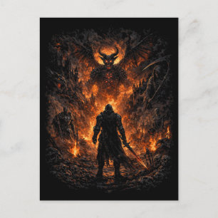 Tor des Infernos Postkarte