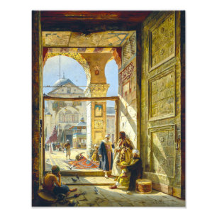 Tor Great Umayyad-Moschee Damaskus Bauernfeind Fotodruck
