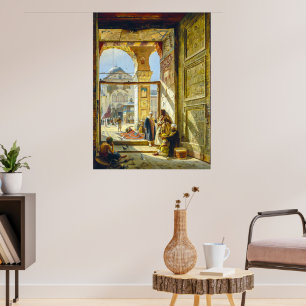 Tor Great Umayyad-Moschee Damaskus Bauernfeind Poster