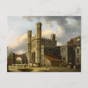 Tor St. Augustine Canterbury England Postkarte