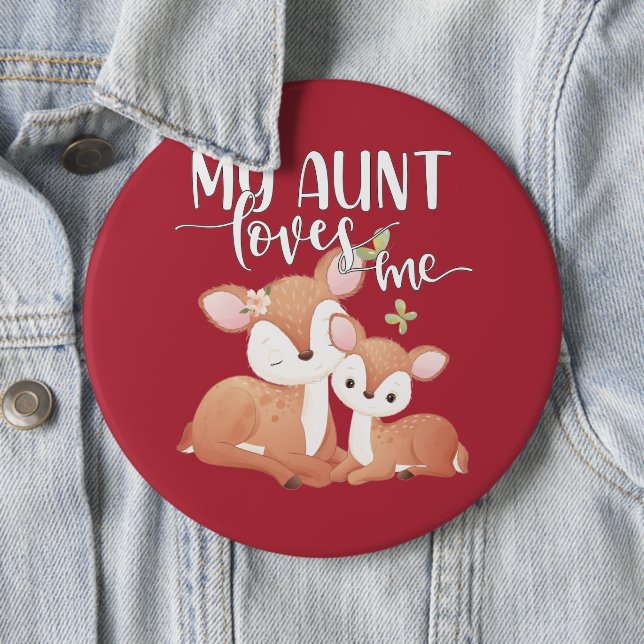 Tor und Fawn My Tante Lieben Button (Beispiel)